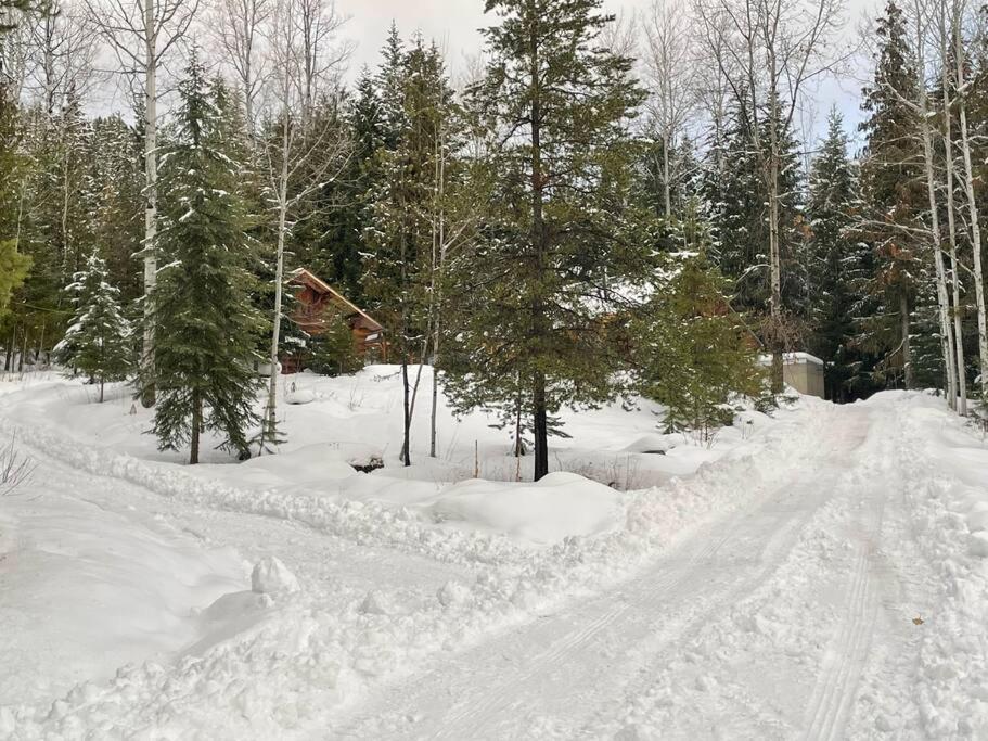 Vila Authentic Lofted Log Cabin With Hot Tub Kelowna Exteriér fotografie